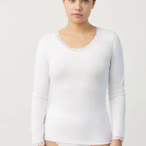 CAMISETA INTERIOR LENCERA MANGA LARGA