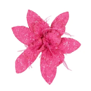 Broche Fiesta Flor Chicle