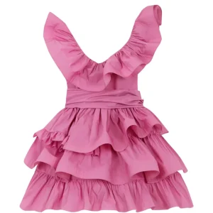 Vestido Invitada Sally Fucsia